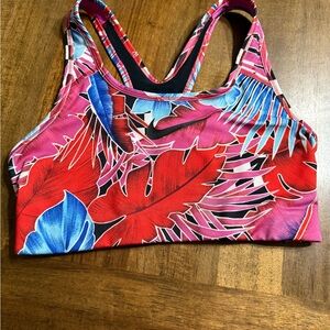 Nike Swoosh Hyper Femme floral print sports bra